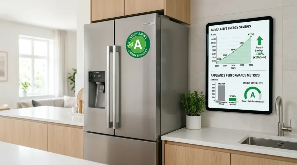 Regla de amortización y eficiencia energética para ahorrar luz en electrodomésticos y Pymes